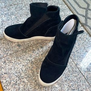 Steve Madden platform sneakers black size 8.5